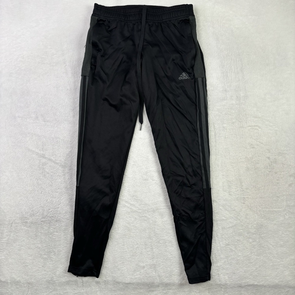 Adidas Primegreen Black Jogger Tapered Sweatpants Activewear Youth Kids XS